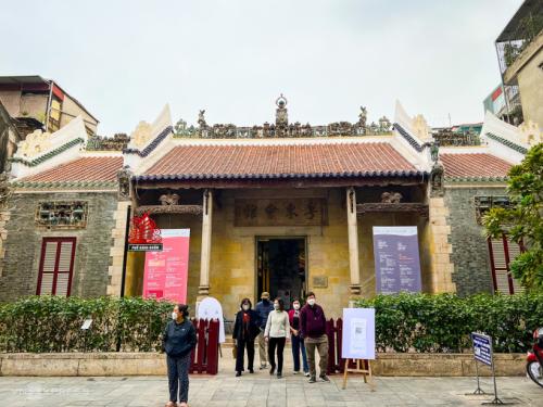 Cantonese Assembly Hall in the Old Quarter of Hanoi