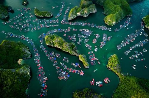 Vietnam beauty through flycam perspective