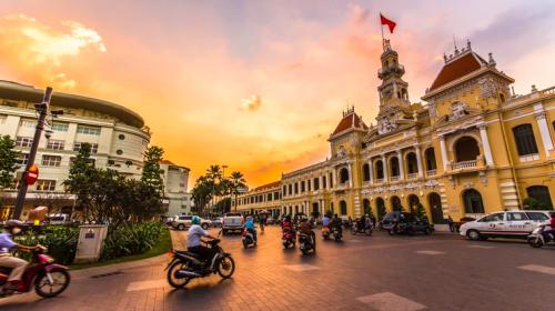 Explore the famous architecture of over 100 years old Saigon